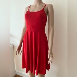 New Women sexy red short dress, small
